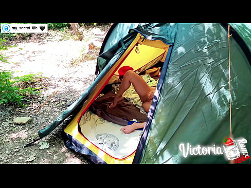 ❤️ Filmed on camera Passionate jerk off Stranger in a tent ❤️ Porn video at us ☑